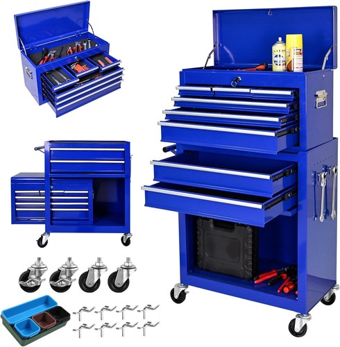 Tool cart chest - cart, 8-drawer