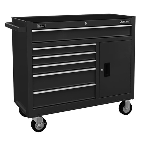 Sealey black rollcab drawer - black,